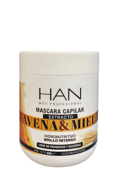 BAÑO DE CREMA AVENA Y MIEL 500 HAN