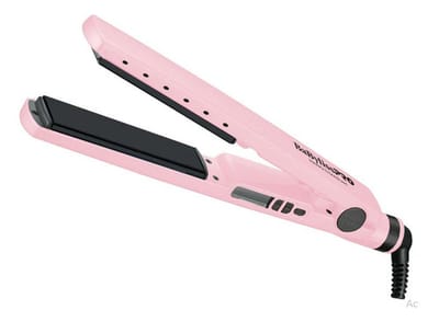 PLANCHA DE PELO BABYLISS PRO PINK NANO TITANIUM 4091