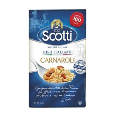 ARROZ RISO SCOTTI CARNAROLI X 1 KG ESTUCHE SIN TACC