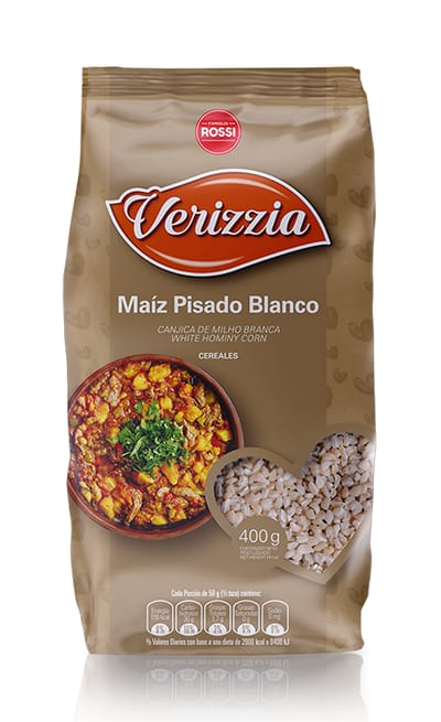 MAIZ PISADO BLANCO VERIZZIA 400 G
