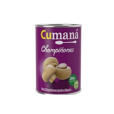 CHAMPIGNON ENTERO CUMANA X284 GRS