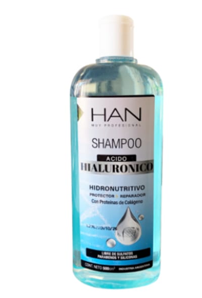 SHAMPOO BIOTINA Y A HIALURONICO 500 HAN