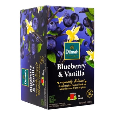 TE DILMAH BLUEBERRY & VAINILLA X 20 SAQ