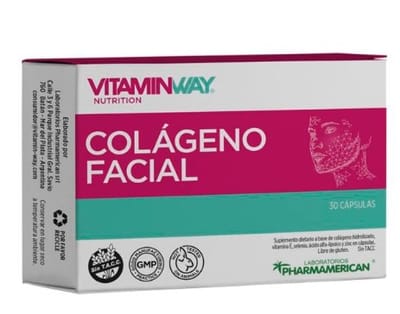 COLAGENO FACIAL 30 CAPSULAS VITAMIN WAY