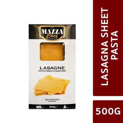 LASAGNA MAZZA CHEF 500G PASTA ITALIANA ALIMENTARI