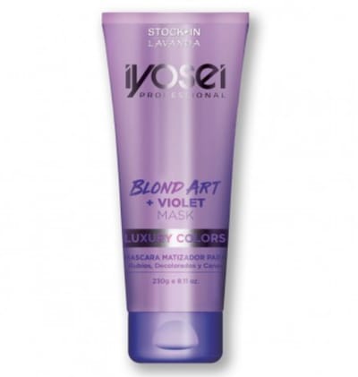 BLOND ART VIOLET MASK LUXURY COLORS IYOSEI RETAIL