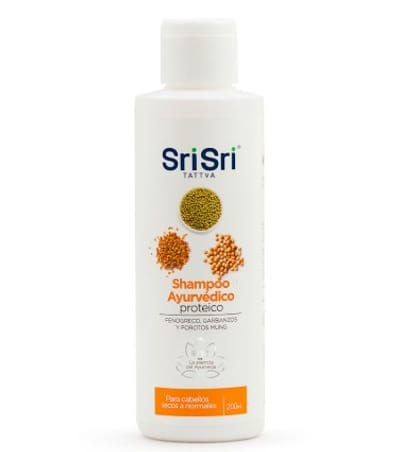 SHAMPOO AYURVEDICO CON PROTEINAS SRI SRI 200ML