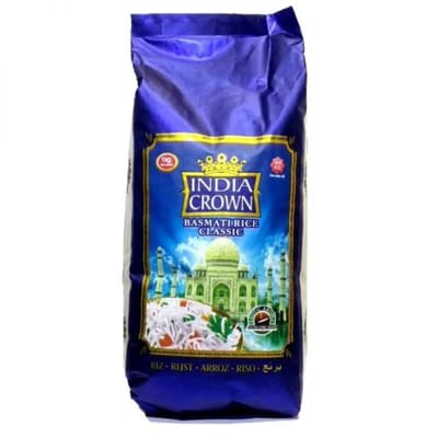 ARROZ BASMATI INDIA CROWN SIN TACC 1 KG