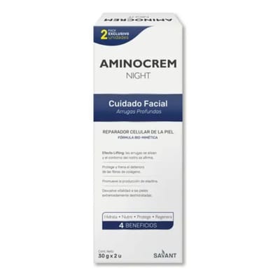 AMINOCREM NIGHT X 1FR X 30G 2X1