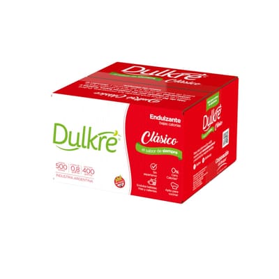 DULKRE EDULCORANTE X 500 SOBRES