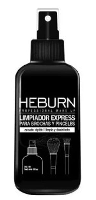 LIMPIADOR DE BROCHAS Y PINCELES HEBURN MAKEUP PRO