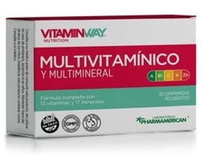 MULTIVINAMINICO Y MULTIMINERAL X 30 CAPS VW