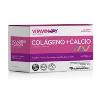COLAGENO + CALCIO ESTUCHE VITAMIN WAY X 60 CAPS