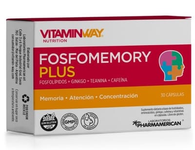 FOSFOMEMORY PLUS X 30 CAPS VITAMINWAY