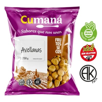 AVELLANAS FLOWPACK CUMANA X250 GRS - 20231