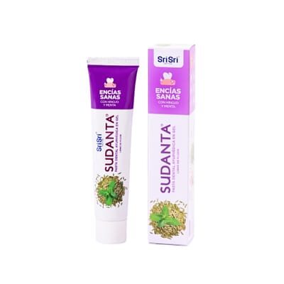 PASTA DENTAL MENTA E HINOJO 100GRS SUDANTA SRI SRI