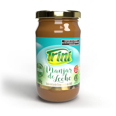 DULCE DE LECHE MANJAR C/STEVIA 400 GRS TRINI
