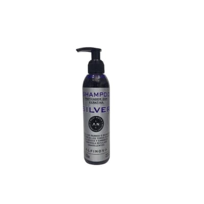 SHAMPOO MATIZADOR CON KERATINA - SILVER ALFINOVA X 200CC