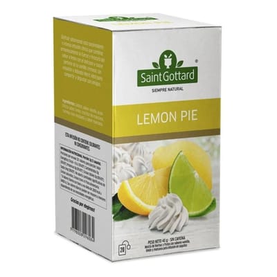 LEMON PIE 20 SAQUITOS X 2 G SAINT GOTTARD