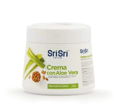 CREMA CON ALOE VERA Y ACEITE DE ALMENDRAS