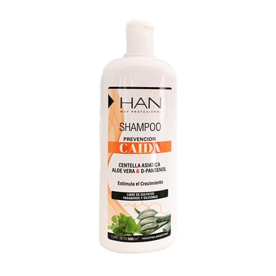 SHAMPOO CAIDA (CENT. ALOE Y D-PANTENOL) 500 HAN