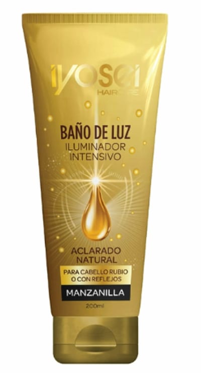 BAÑO DE LUZ CON MANZANILLA - ACLARADO NATURAL X 200ML IYOSEI YHB193