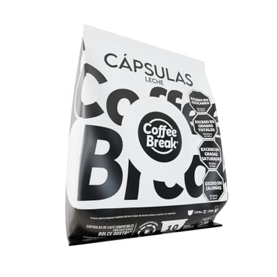 COFFEE BREAK DG LECHE X 10 CAPSULAS