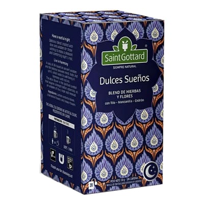 DULCES SUEÑOS 20 SAQUITOS X 1.5G SAINT GOTTARD