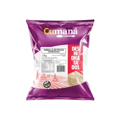 CEBOLLA DESHIDRATADA EN POLVO S/TACC CUMANA X1 KG - 12110