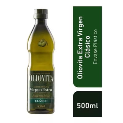 ACEITE DE OLIVA CLASICO 500ML ENVASE PLASTICO OLIOVITA