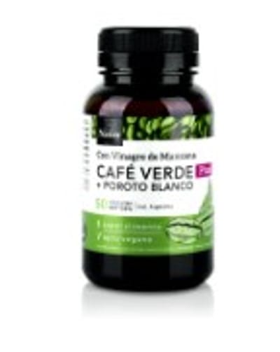 CAFE VERDE + POROTO BLANCO EN CAPSULAS NATIER