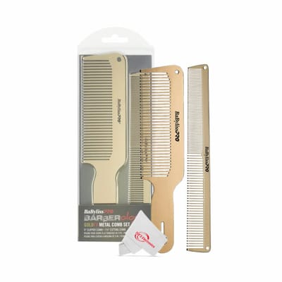 SET PEINES PROFESIONALES DORADO BABYLISS X 3 UNIDADES