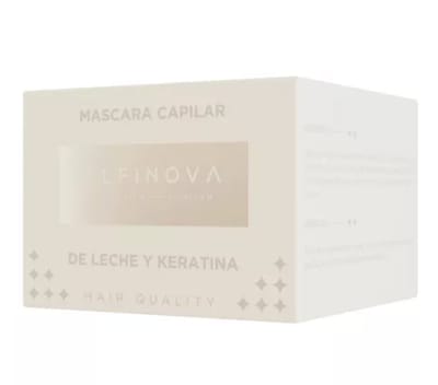 BAÑO DE CREMA MASCARA LECHE Y KERATINA 250G ALFINOVA