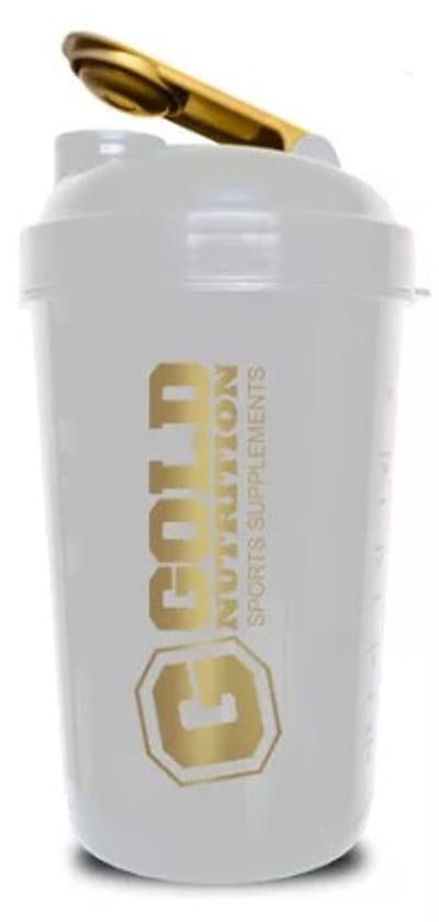 SHAKER GOLD NUTRITION SIMPLE - BLANCO