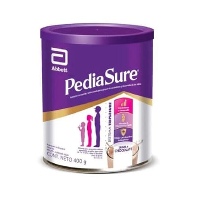 PEDIASURE CHOCOLATE LATA X 400