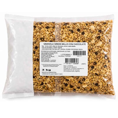 GRANOLA GREEN MILLS CON CHOCOLATE 3KG