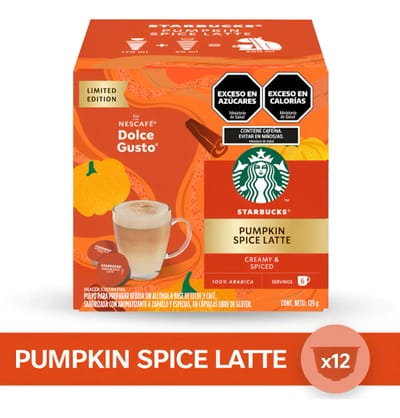 STARBUCK LATTE PUMPKIN 12CAPS3X129G