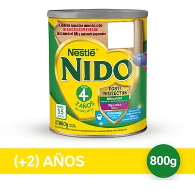 LECHE NIDO PREESCOLAR ETAPA 4 NESTLE 800G