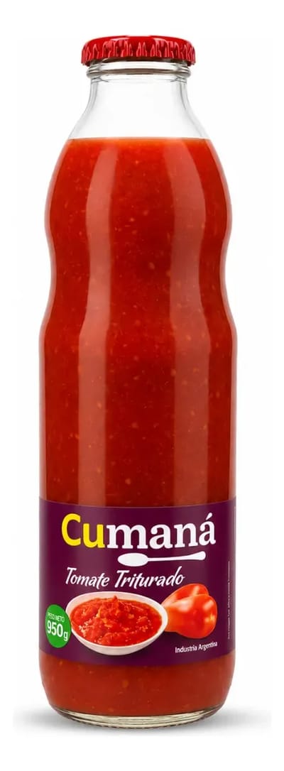 TOMATE TRITURADO BOTELLA X 950G CUMANA - 30852