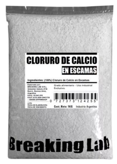BREAKING LAB CLORURO DE CALCIO 1 KILO