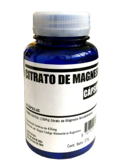 CITRATO DE MAGNESIO EN CAPSULAS BREAKING LAB X 60 CAPS