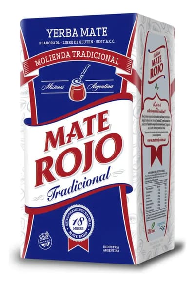 YERBA MATE ROJO TRADICIONAL 1000GRS 1KG
