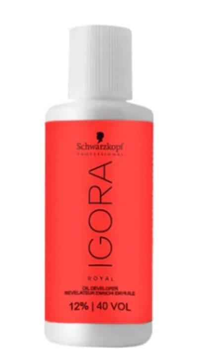 AGUA OXIDANTE 40V IGORA ROYAL EN CREMA 60ML SCHWARZKOPF