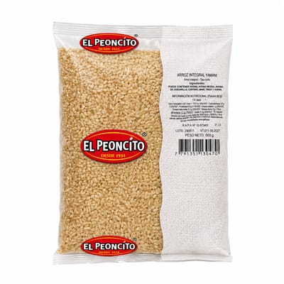ARROZ YAMANI INTEGRAL 500GRS EL PEONCITO