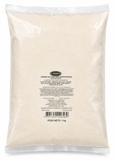 HARINA DE COCO SIN AGROTOXICOS X 1 KG