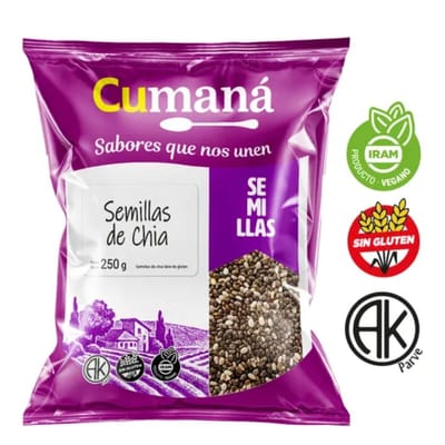 SEMILLA CHIA FLOWPACK CUMANA X250 GRS - 12365