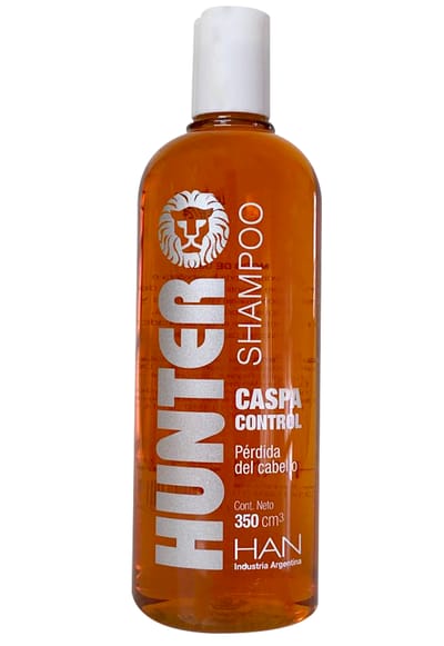SHAMPOO CASPA Y SEBORREA HUNTER X 375 CC HAN