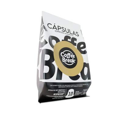 COFFEE BREAK N SABORIZADO AMARETTO X 10 CAPSULAS