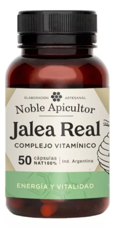 JALEA REAL NOBLE APICULTOR COMPLEJO VITAMINICO X 50 CAPSULAS
