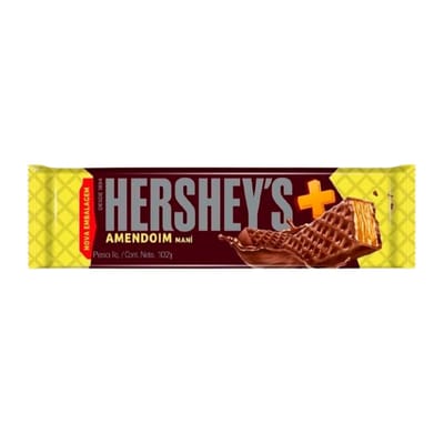OBLEA HERSHEY S MAIS + MANI X 102G (B/48)